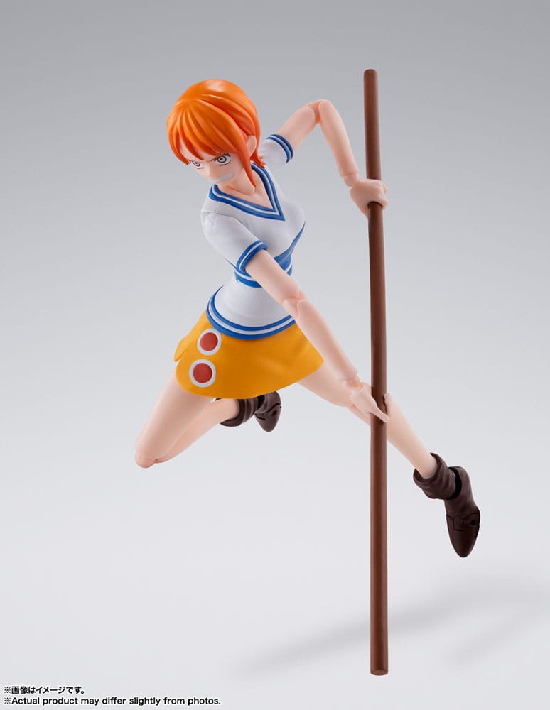 One Piece S.H. Figuarts Action Figure Nami Romance Dawn 14 cm - Image 5