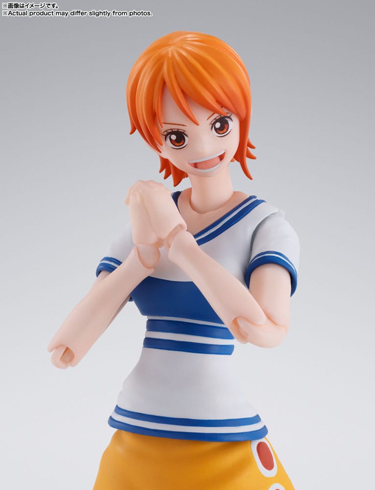 One Piece S.H. Figuarts Action Figure Nami Romance Dawn 14 cm - Image 8
