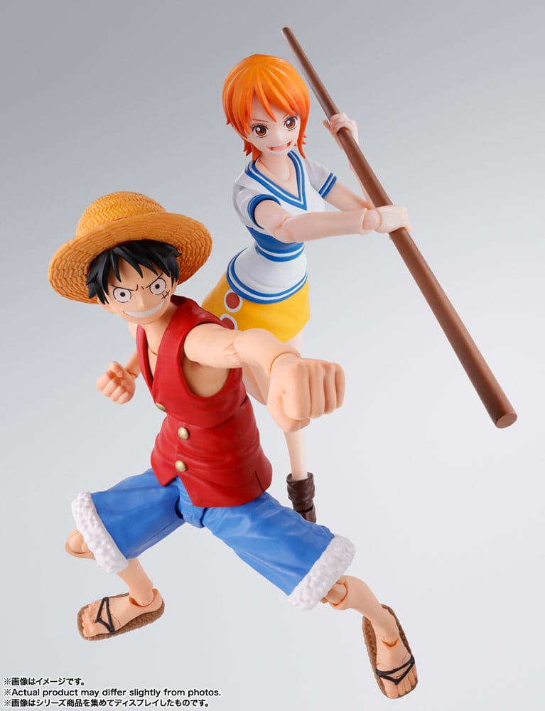 One Piece S.H. Figuarts Action Figure Nami Romance Dawn 14 cm - Image 12