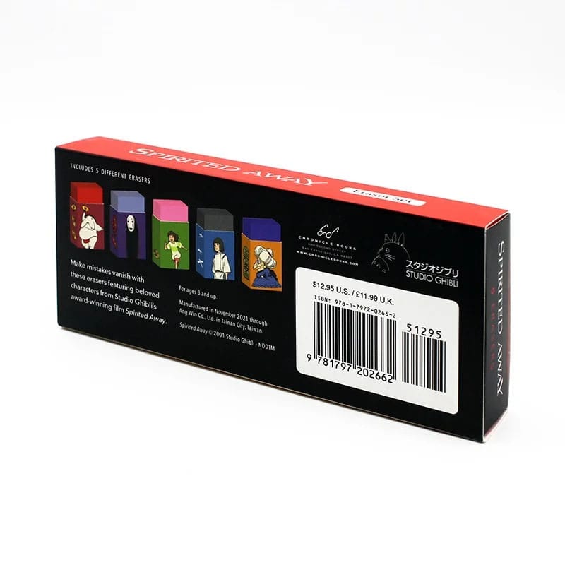 Spirited Away Eraser Set (5) - Image 2