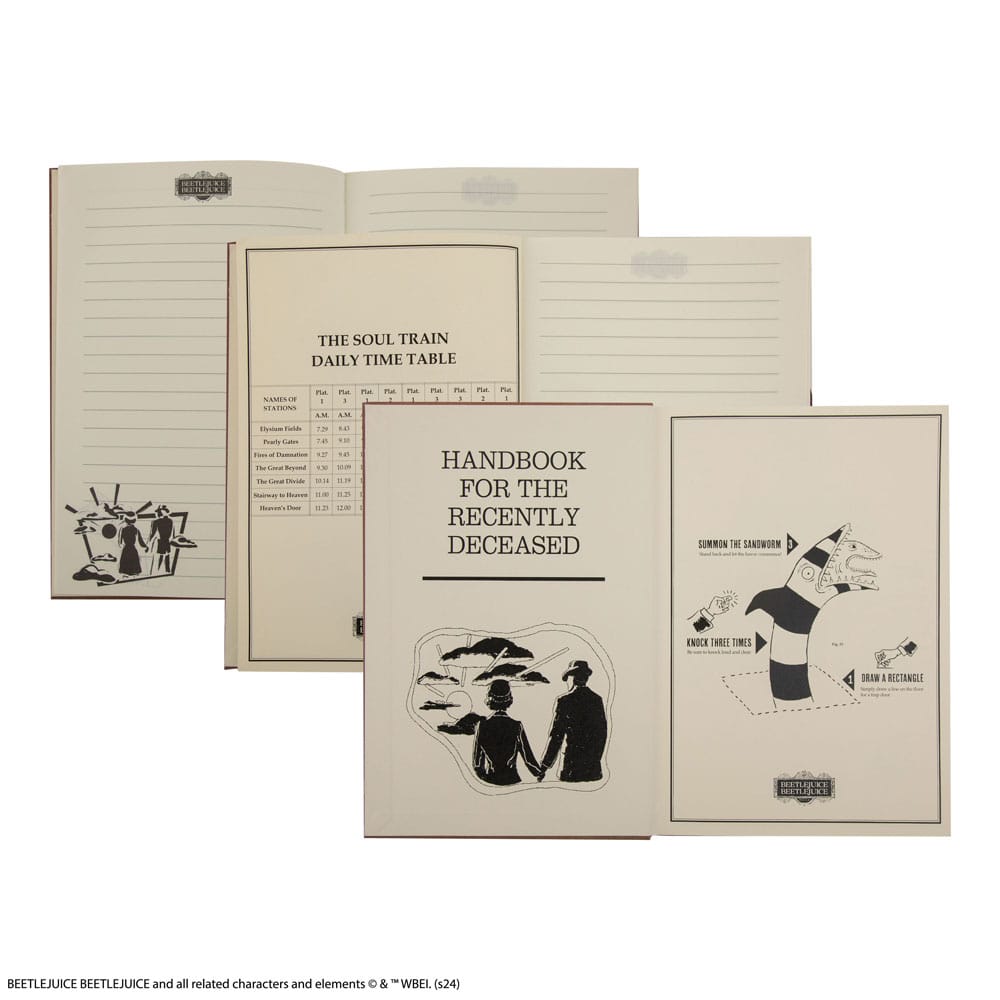 Beetlejuice Notebook Handbook for the Recently Deceased - Image 5