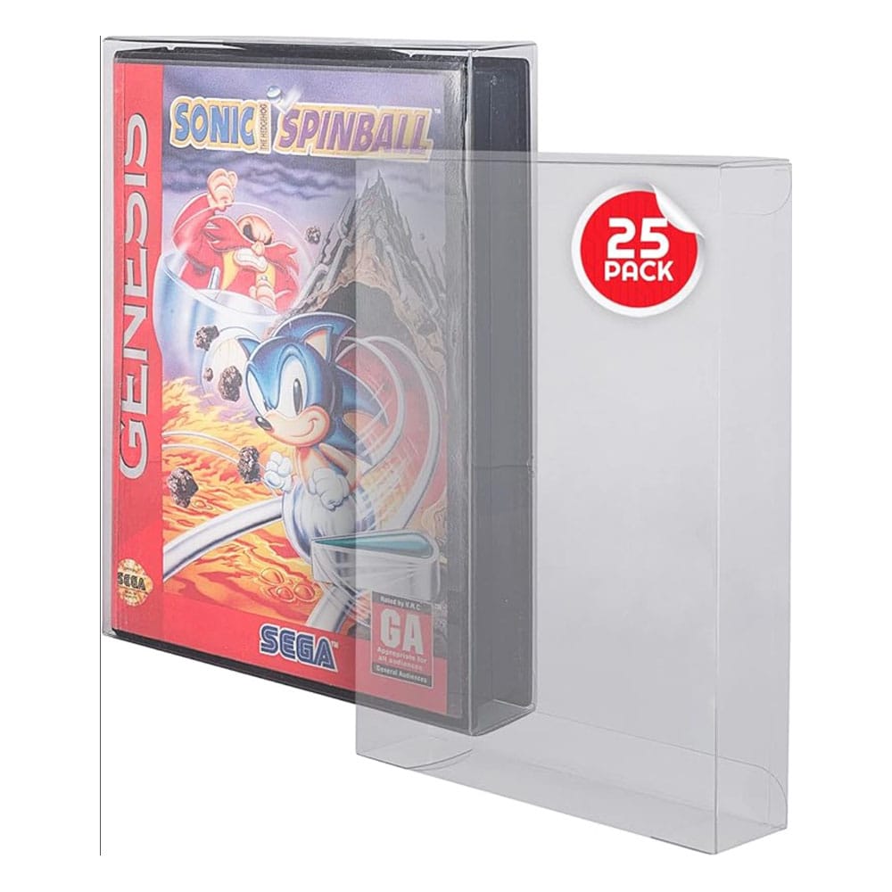 PET Protectors 25-Pack for Sega Genesis Games - Image 2