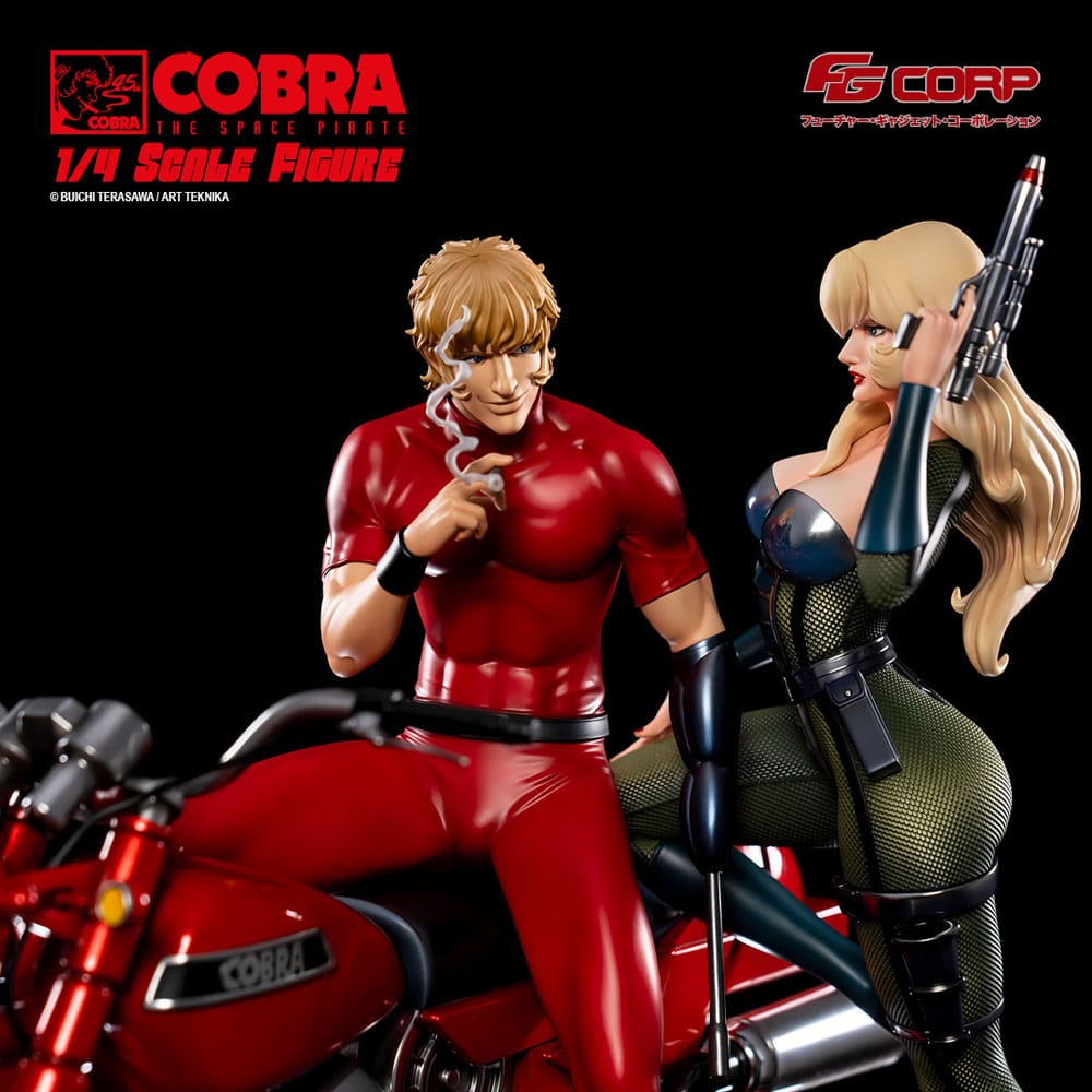 Space Pirate Cobra Statue 1/4 Cobra & Jane Royal (Spacesuit Ver.) 47 cm - Image 11