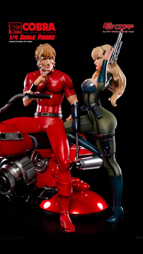 Space Pirate Cobra Statue 1/4 Cobra & Jane Royal (Spacesuit Ver.) 47 cm - Image 12