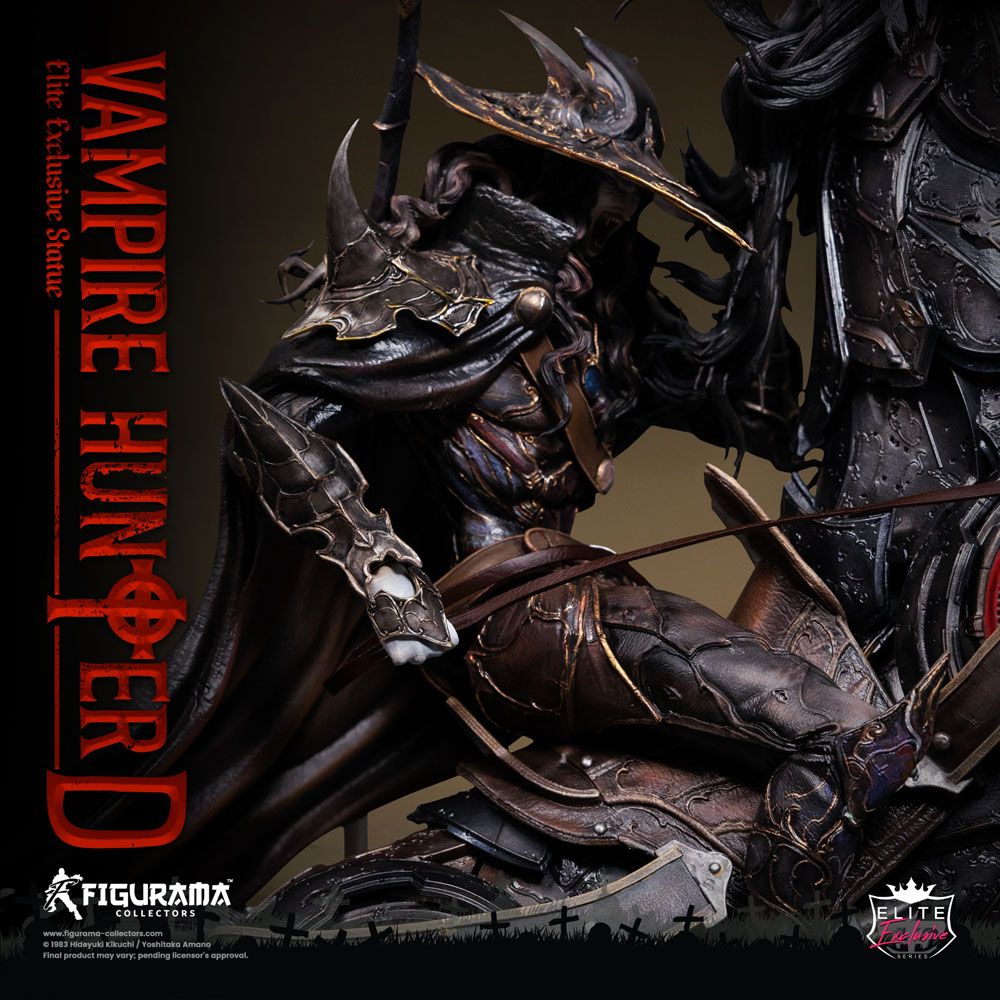 Vampire Hunter D Elite Exclusive Statue 1/6 D on Horse 79 cm - Image 9