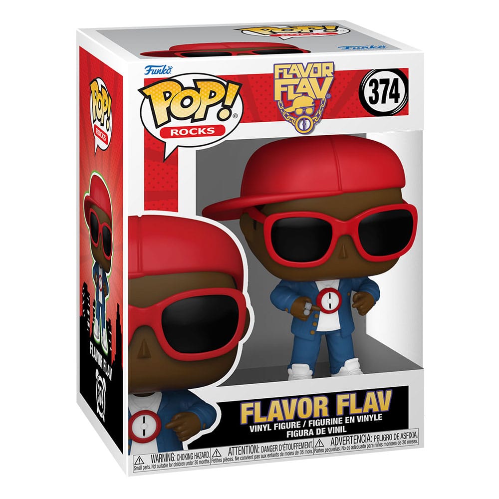 Flavor Flav POP! Rocks Vinyl Figure Flavor of Love 9 cm - Image 2