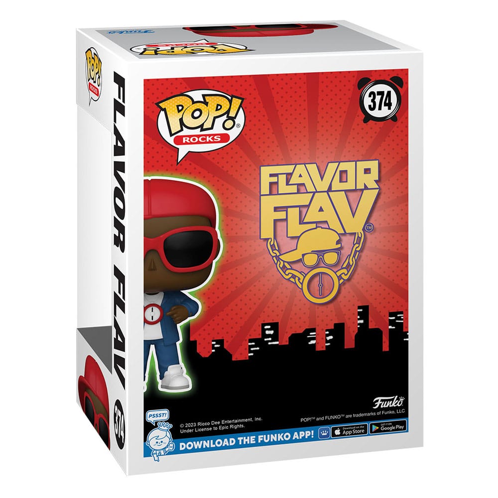 Flavor Flav POP! Rocks Vinyl Figure Flavor of Love 9 cm - Image 3