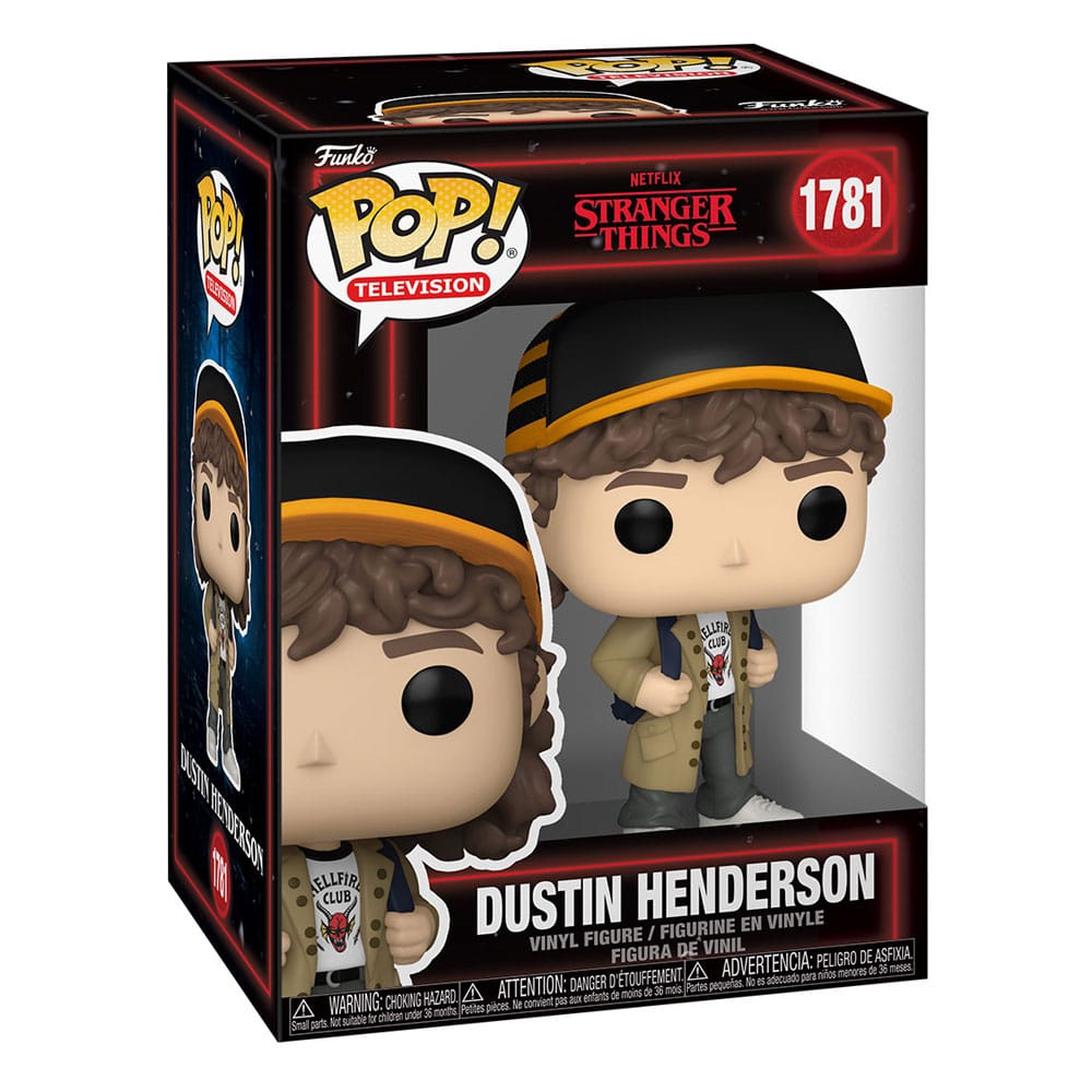Stranger Things POP! Television Vinyl Figures Dustin Henderson 9 cm - Image 2