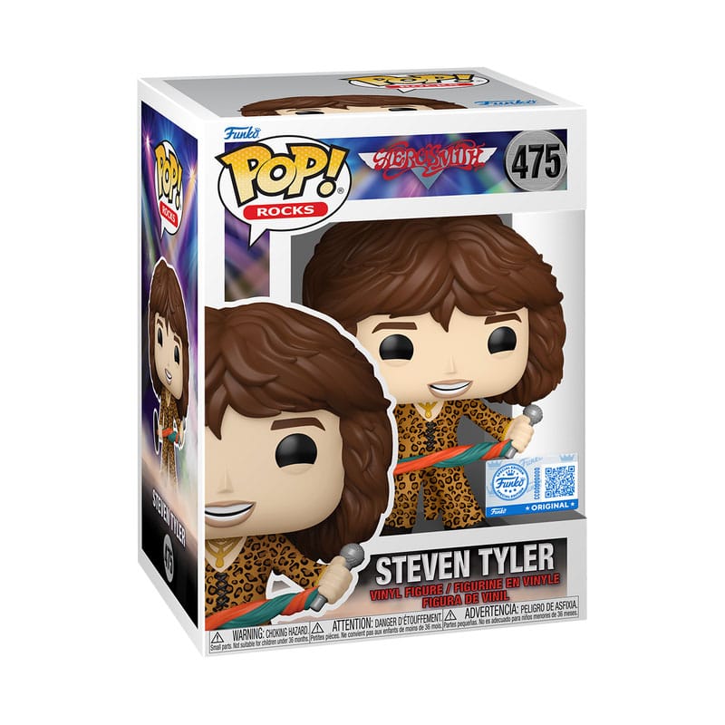 Aerosmith POP! Rocks Vinyl Figure Steven Tyler (Leopard Outfit) Exclusive Edition 9 cm - Image 2