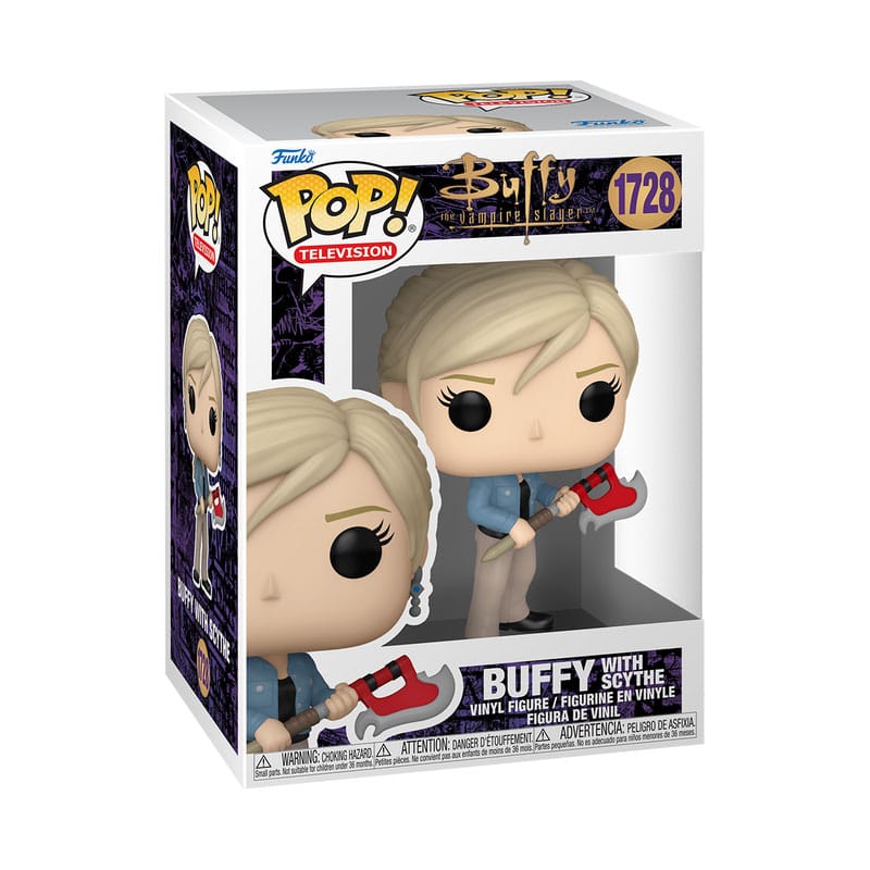 Buffy the Vampire Slayer POP! TV Vinyl Figure Buffy w/Scythe 9 cm - Image 2