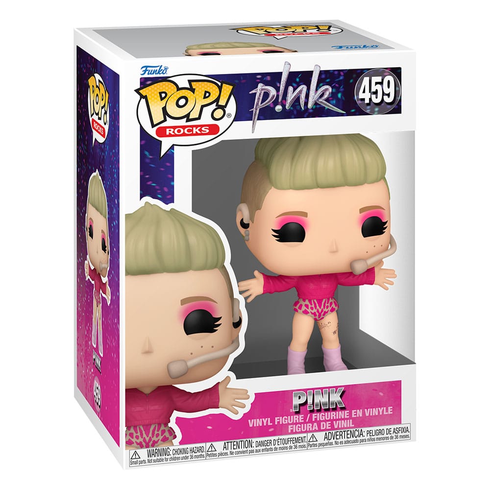 Pink POP! Rocks Vinyl Figure Trustfall Tour 9 cm - Image 2