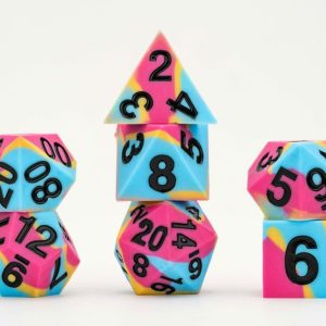 MDG Dice Set Pride Pansexual Flag