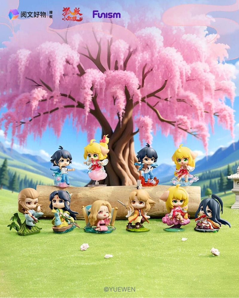 Fox Spirit Matchmaker Blind Box Mini Figures Sea Oath Mountain Alliance 8 cm Display (8)