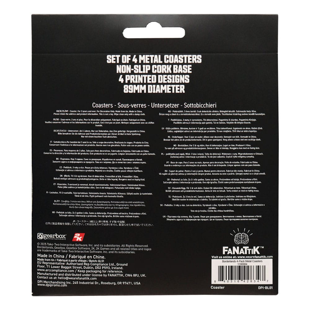 Borderlands Coaster 4-Pack - Image 3