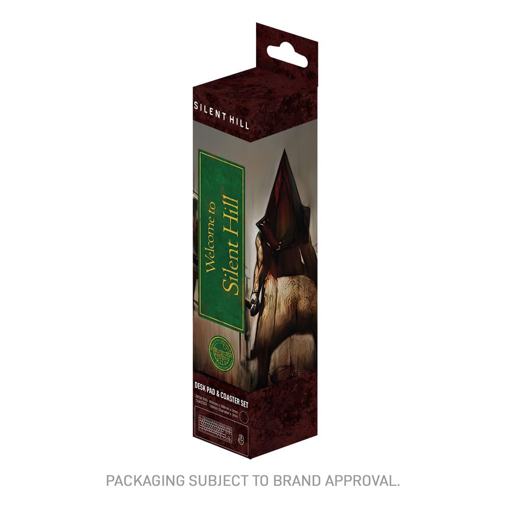 Silent Hill Desk Pad & Coaster Set - Image 4