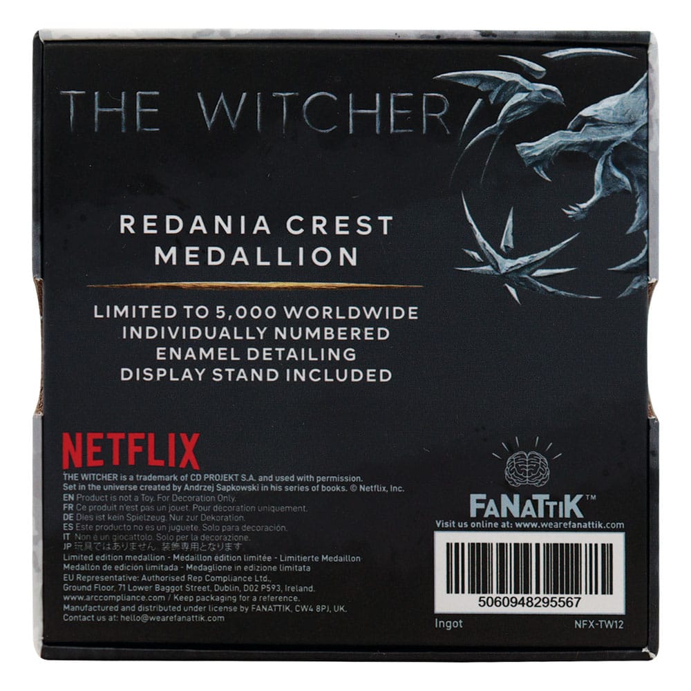 The Witcher Medallion Redania Crest Limited Edition - Image 3
