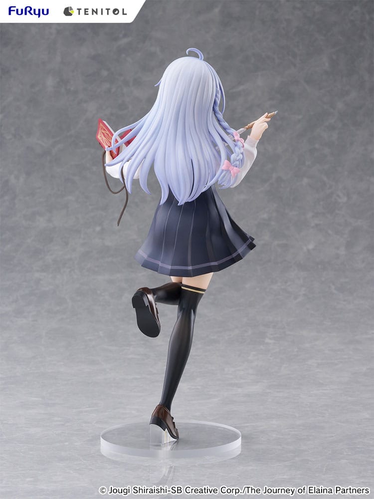 Wandering Witch: The Journey of Elaina Tenitol Tall PVC Statue Elaina School Uniform Ver. 29 cm - Image 3