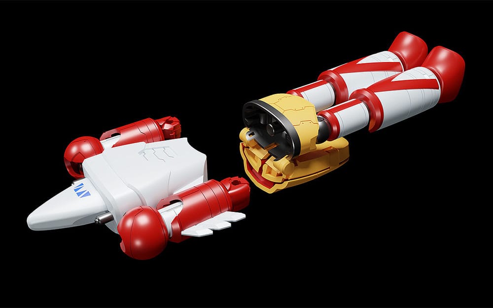 Getter Robo:The Last day Moderoid Miniature Plastic Model Kit Getter 1 Combining & Transforming 11 cm - Image 7