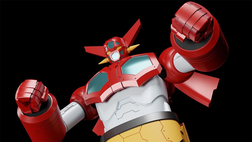 Getter Robo:The Last day Moderoid Miniature Plastic Model Kit Getter 1 Combining & Transforming 11 cm - Image 9
