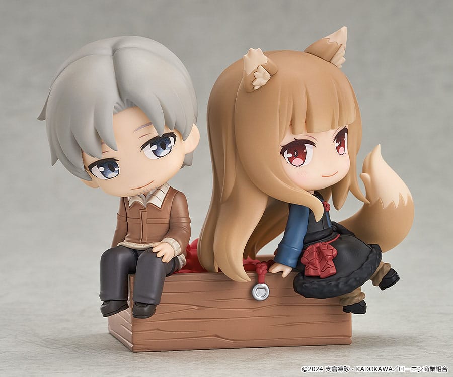 Spice and Wolf: Merchant Meets the Wise Wolf Mini Memory Mini Figure Lawrence & Holo 8 cm - Image 4
