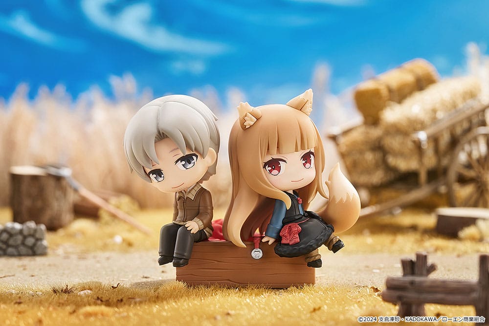 Spice and Wolf: Merchant Meets the Wise Wolf Mini Memory Mini Figure Lawrence & Holo 8 cm - Image 5