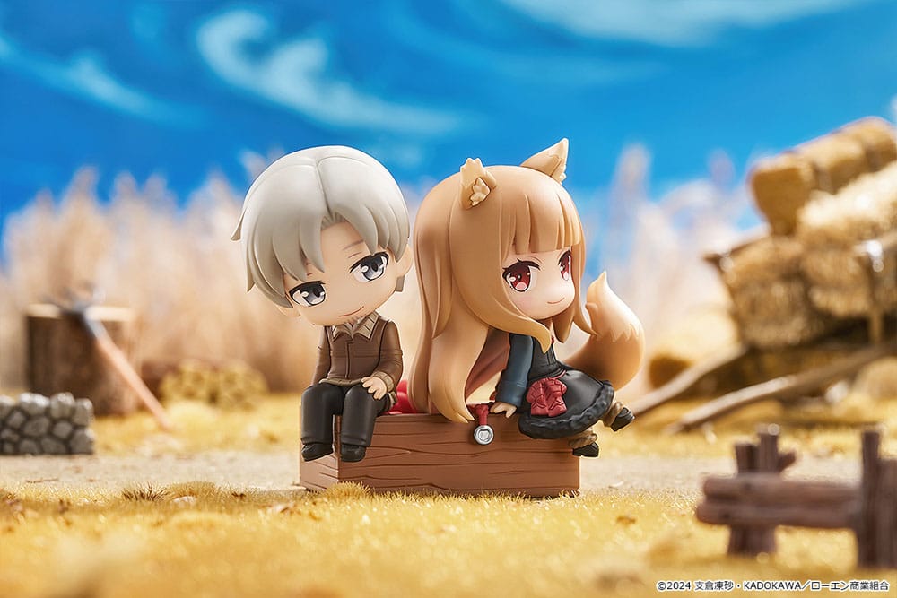 Spice and Wolf: Merchant Meets the Wise Wolf Mini Memory Mini Figure Lawrence & Holo 8 cm - Image 6