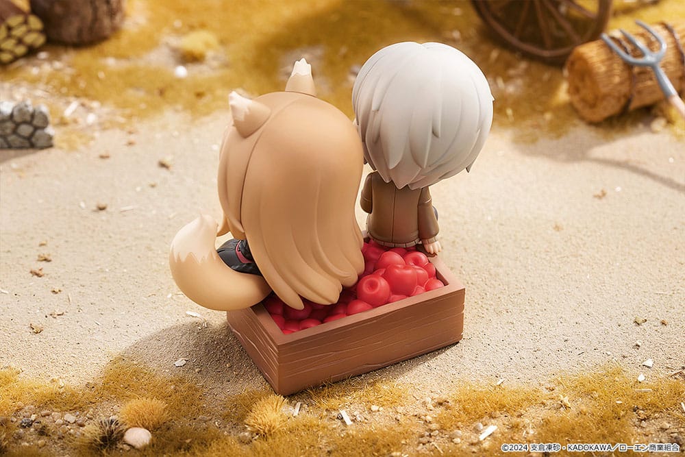 Spice and Wolf: Merchant Meets the Wise Wolf Mini Memory Mini Figure Lawrence & Holo 8 cm - Image 8