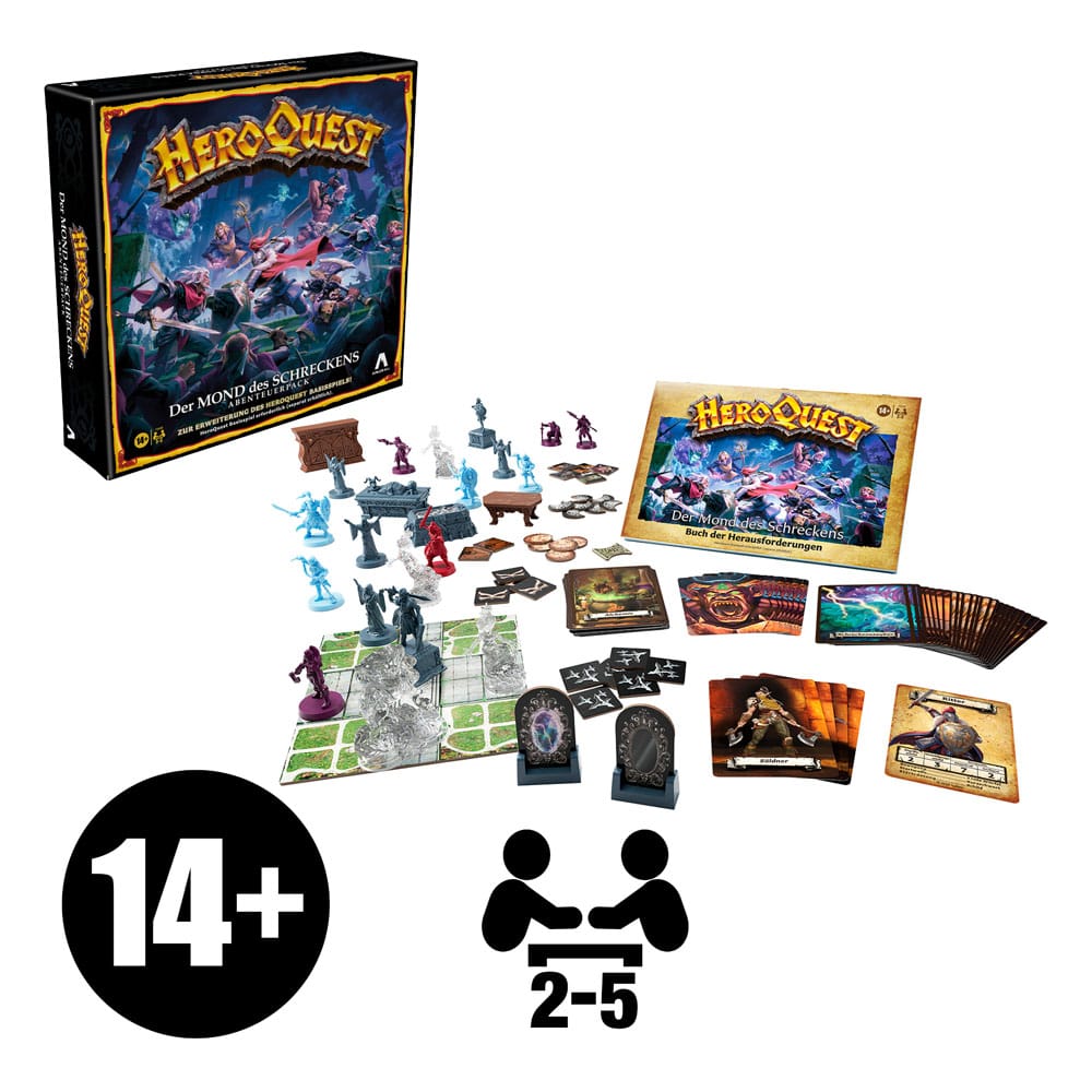 HeroQuest Board Game Expansion Der Mond des Schreckens Quest Pack *German Version* - Image 5