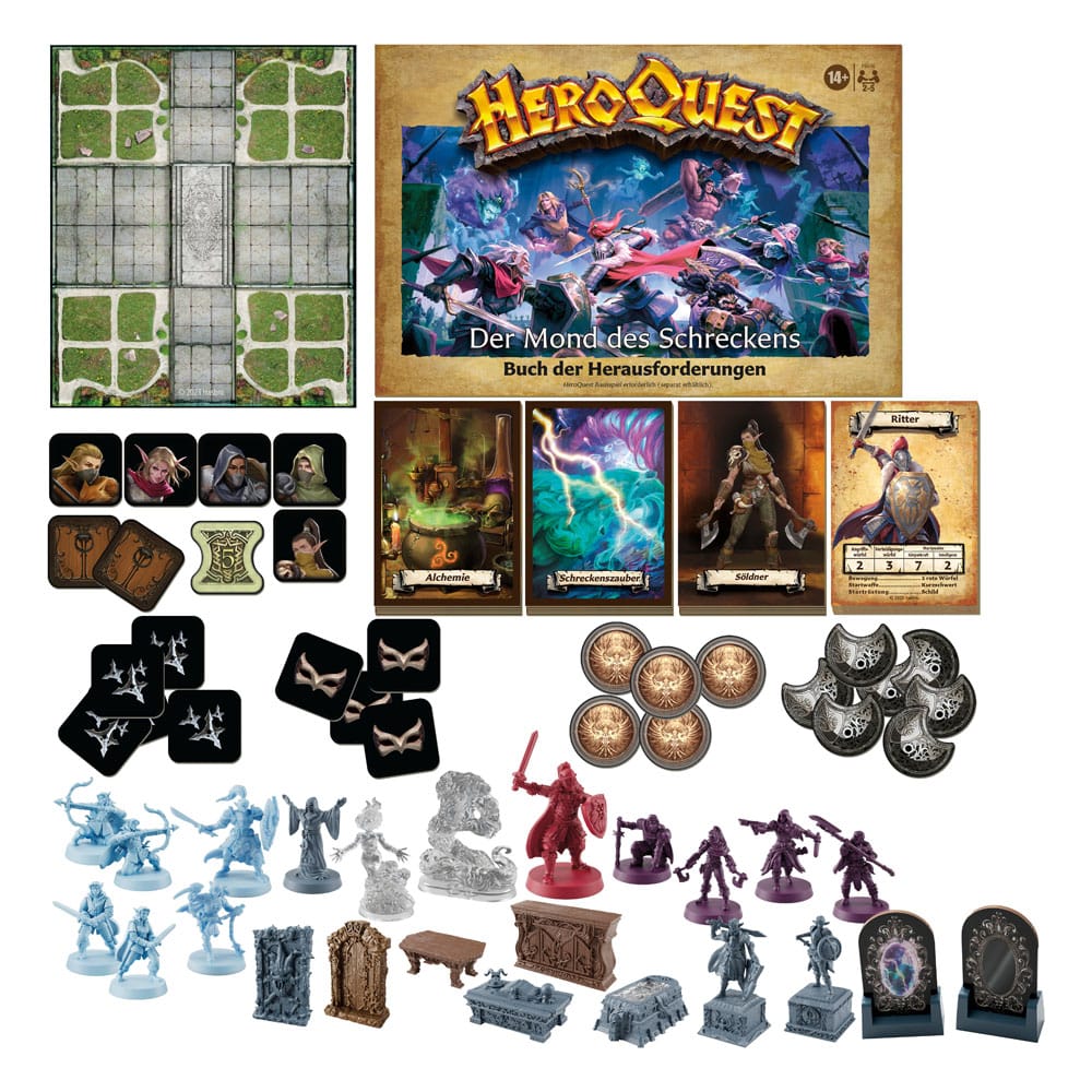 HeroQuest Board Game Expansion Der Mond des Schreckens Quest Pack *German Version* - Image 9