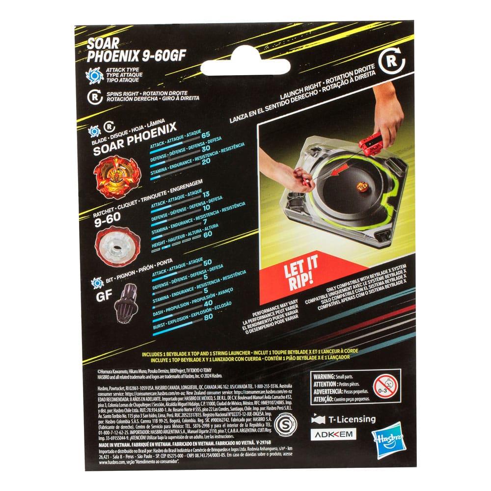 Beyblade X Soar Phoenix Deluxe String Launcher Set - Image 2