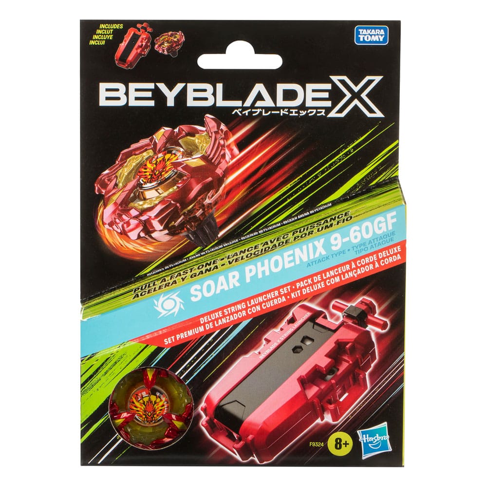 Beyblade X Soar Phoenix Deluxe String Launcher Set - Image 4