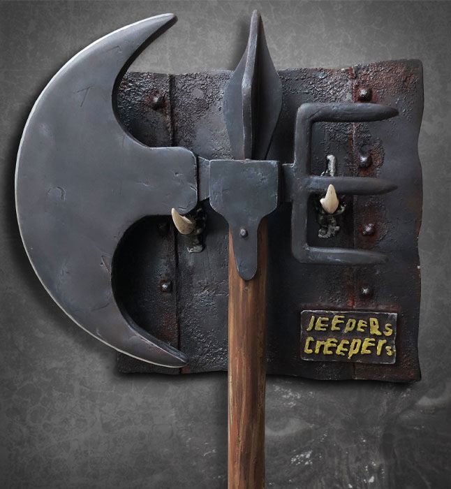 Jeepers Creepers Replica 1/1 The Creeper's Battle Axe 56 cm - Image 6