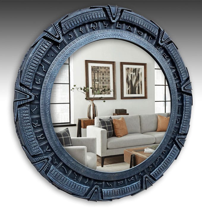 Stargate Wall Mirror 50 cm - Image 2