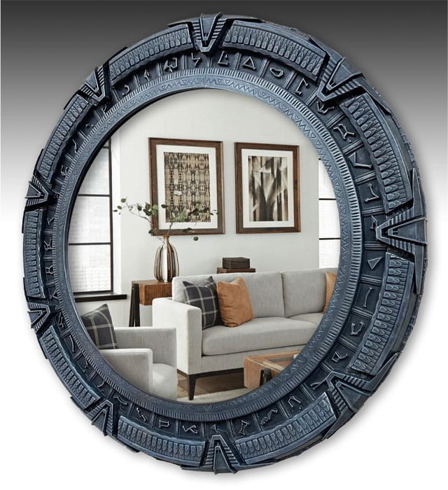Stargate Wall Mirror 50 cm - Image 4