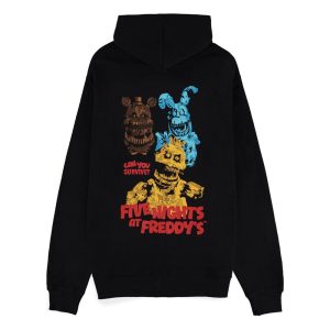 Five Nights at Freddy's Zipper Hoodie Can You Survive Size M