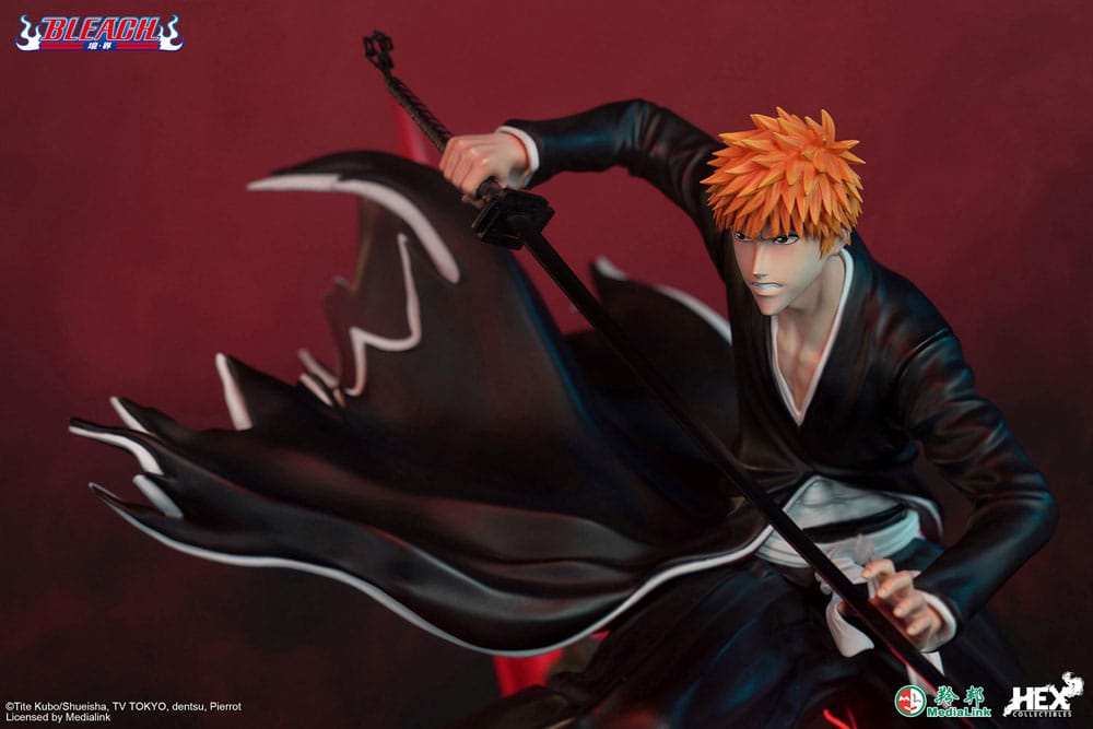 Bleach Elite Dynamic Statue 1/6 Ichigo Kurosaki vs Hollow Ichigo 56 cm - Image 6