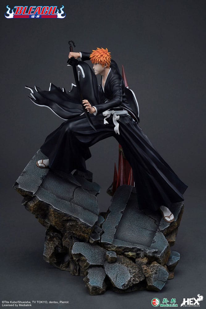 Bleach Elite Dynamic Statue 1/6 Ichigo Kurosaki vs Hollow Ichigo 56 cm - Image 7