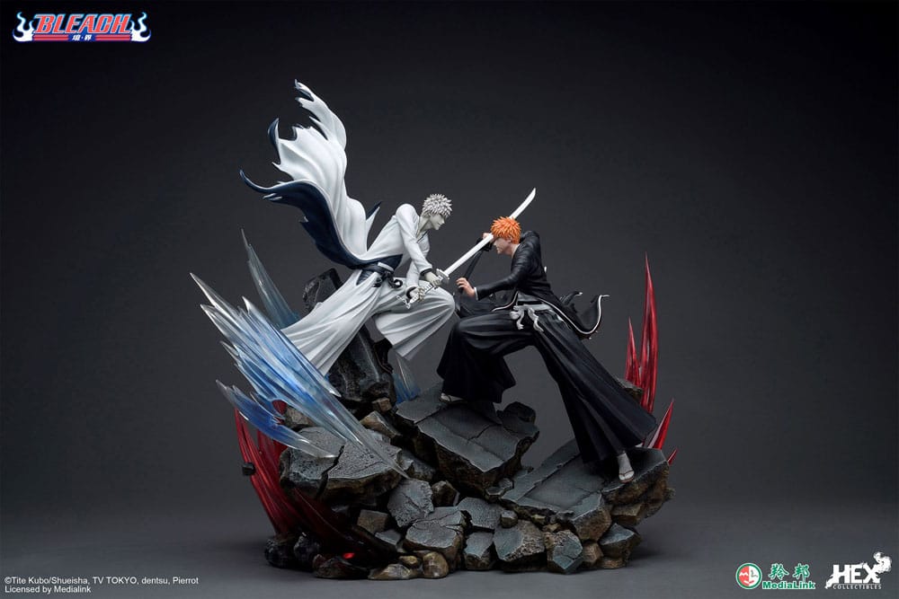 Bleach Elite Dynamic Statue 1/6 Ichigo Kurosaki vs Hollow Ichigo 56 cm - Image 11
