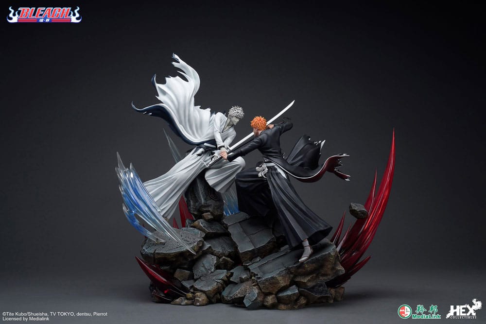 Bleach Elite Dynamic Statue 1/6 Ichigo Kurosaki vs Hollow Ichigo 56 cm - Image 12