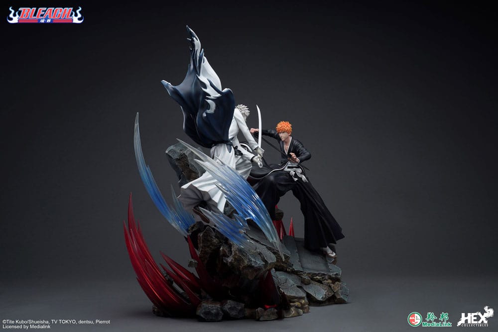 Bleach Elite Dynamic Statue 1/6 Ichigo Kurosaki vs Hollow Ichigo 56 cm - Image 14