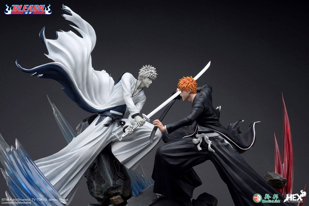 Bleach Elite Dynamic Statue 1/6 Ichigo Kurosaki vs Hollow Ichigo 56 cm - Image 15
