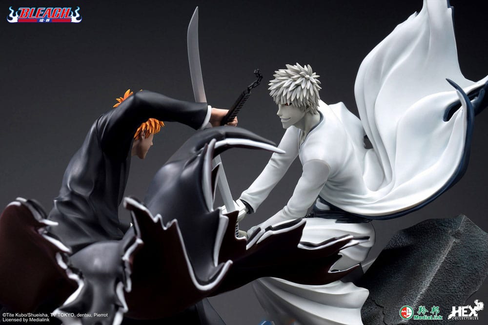 Bleach Elite Dynamic Statue 1/6 Ichigo Kurosaki vs Hollow Ichigo 56 cm - Image 16