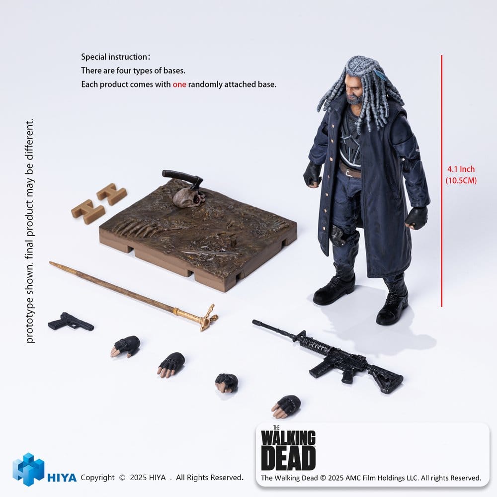 The Walking Dead Exquisite Mini Series Actionfigur 1/18 Ezekiel 11 cm - Image 9