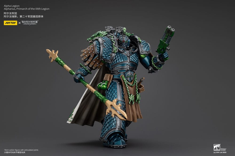 Warhammer The Horus Heresy Action Figure Alpha Legion Alpharius, Primarch of the XXth Legion 25 cm - Image 8