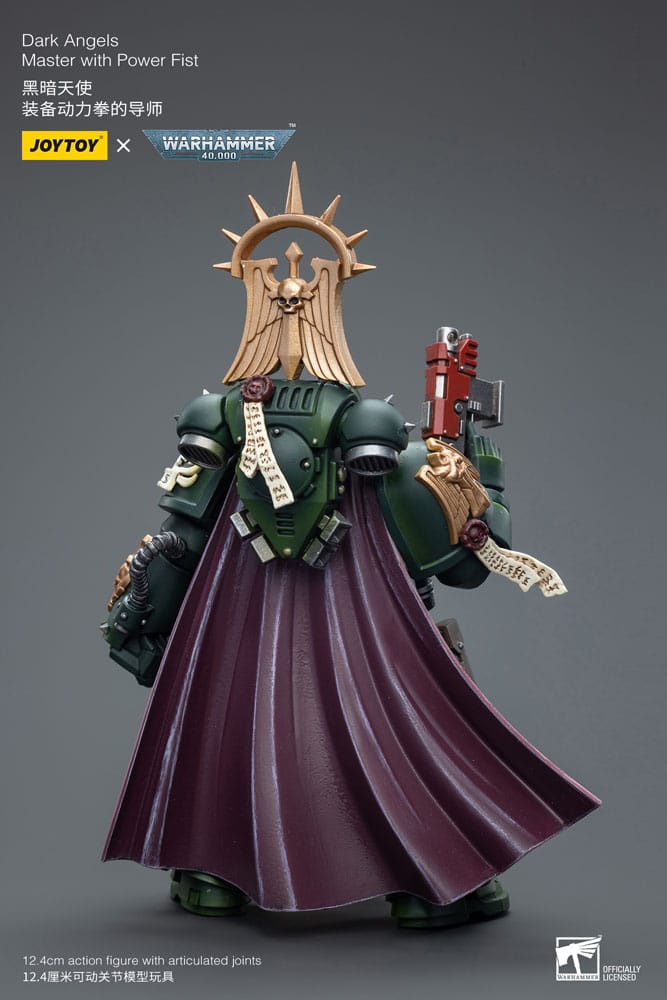 Warhammer 40k Action Figure 1/18 Dark Angels Master with Power Fist 12 cm - Image 3