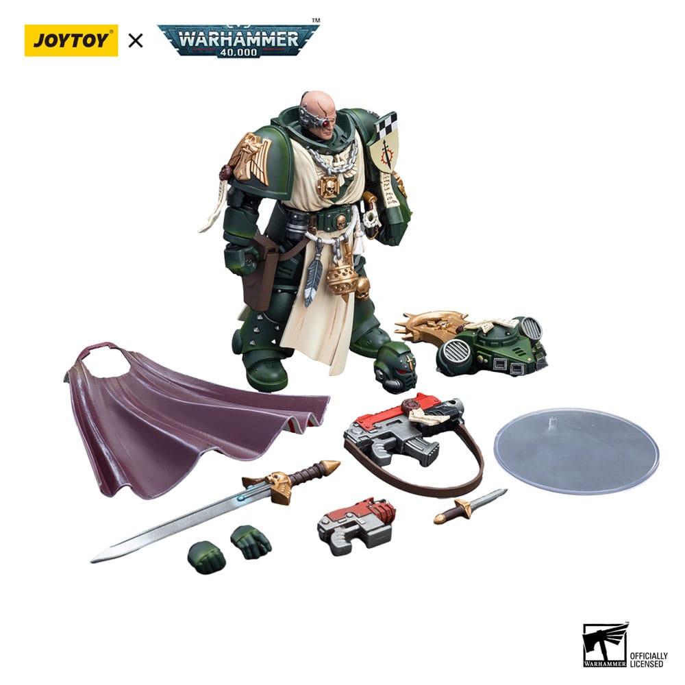 Warhammer 40k Action Figure 1/18 Dark Angels Master with Power Fist 12 cm - Image 18