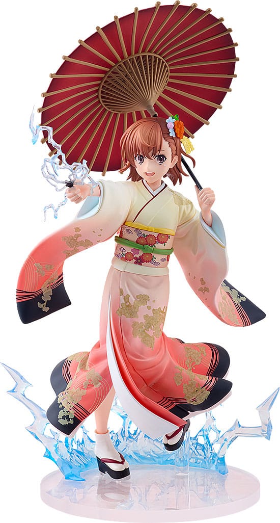 A Certain Scientific Railgun T Statue 1/7 Mikoto Misaka Furisode Kimono Ver. 28 cm