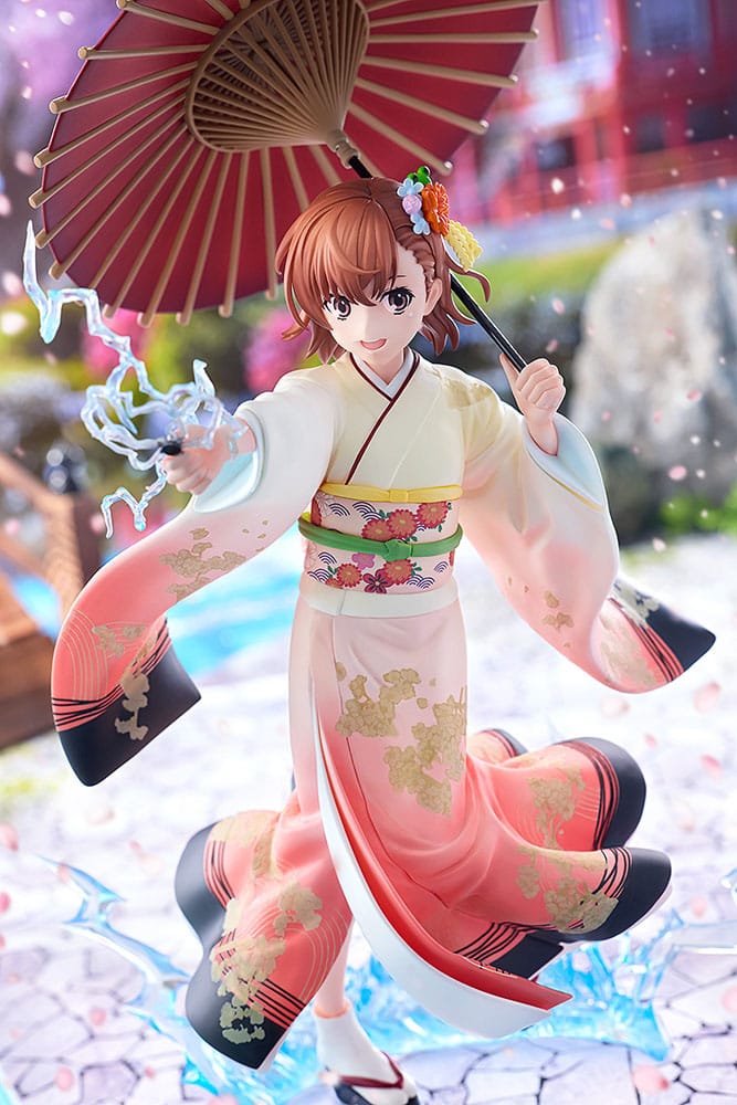 A Certain Scientific Railgun T Statue 1/7 Mikoto Misaka Furisode Kimono Ver. 28 cm - Image 5