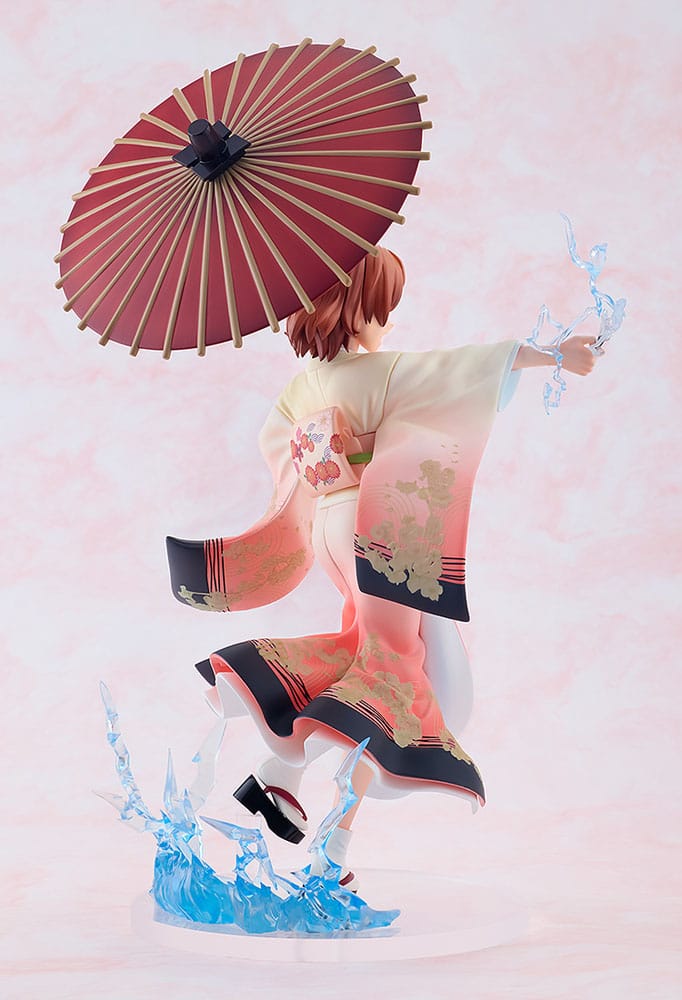 A Certain Scientific Railgun T Statue 1/7 Mikoto Misaka Furisode Kimono Ver. 28 cm - Image 8