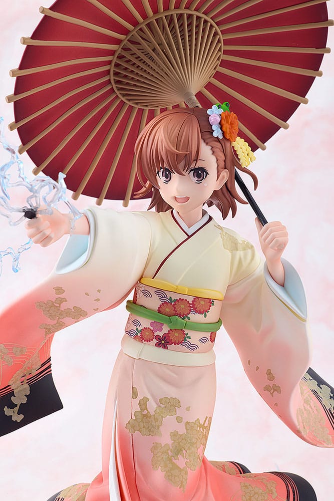 A Certain Scientific Railgun T Statue 1/7 Mikoto Misaka Furisode Kimono Ver. 28 cm - Image 10